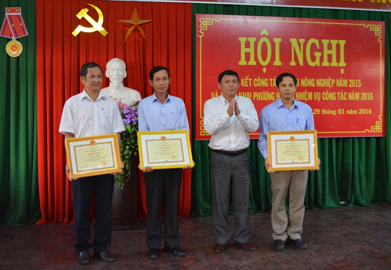 Ngành nông nghiệp tỉnh triển khai nhiệm vụ công tác năm 2016.