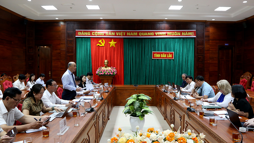 UBND tỉnh làm việc với Đoàn công tác của Học viện Hành chính và Quản trị công