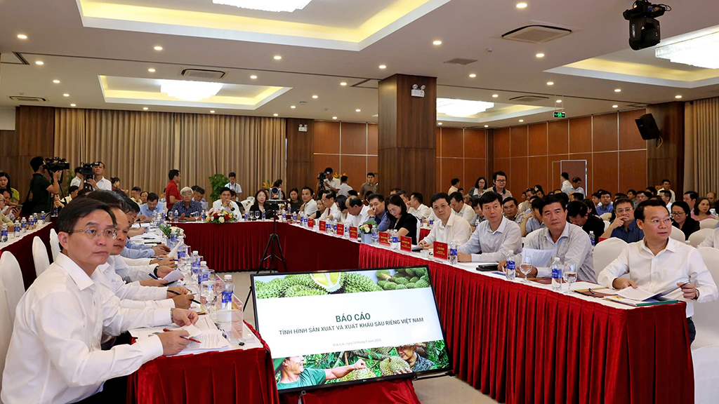 Hội nghị phát triển ngành hàng sầu riêng bền vững