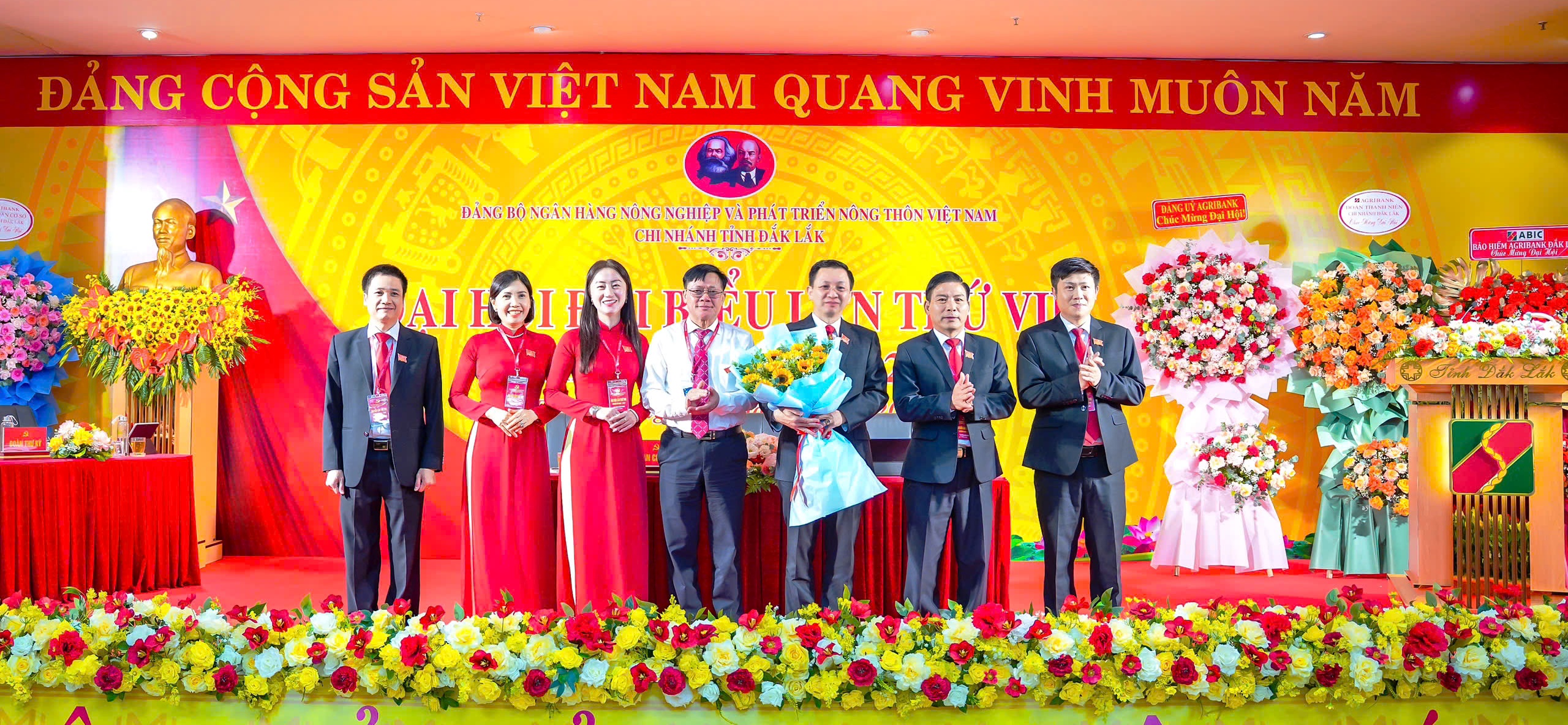 Đại hội Đảng bộ Ngân hàng Nông nghiệp và Phát triển nông thôn Chi nhánh tỉnh Đắk Lắk lần thứ VIII, nhiệm kỳ 2025-2030