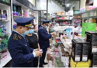 Tăng cường thanh tra, kiểm tra, hậu mại, chống buôn lậu, gian lận thương mại, sản xuất, kinh doanh hàng giả, hàng kém chất lượng thuộc nhóm hàng hóa là mỹ phẩm