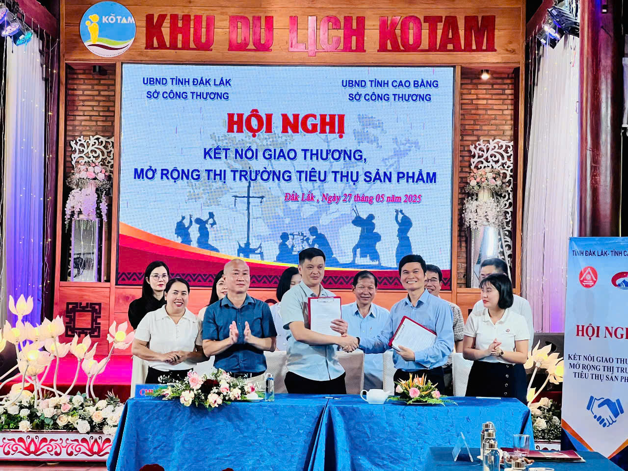 Kết nối giao thương giữa tỉnh Đắk Lắk và Cao Bằng