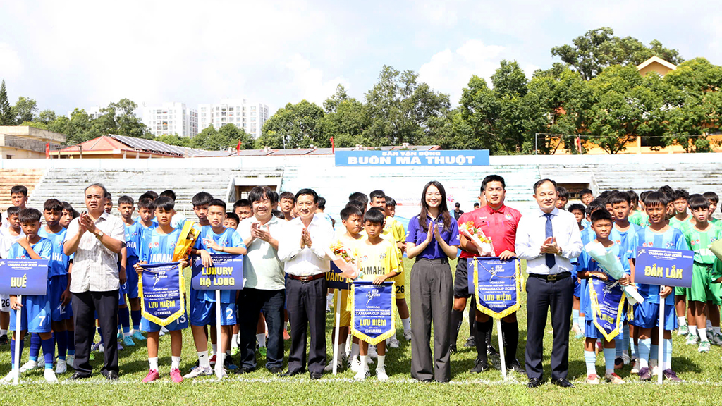 Khai mạc Giải bóng đá thiếu niên (U13) toàn quốc 2025 (vòng loại bảng Đắk Lắk)