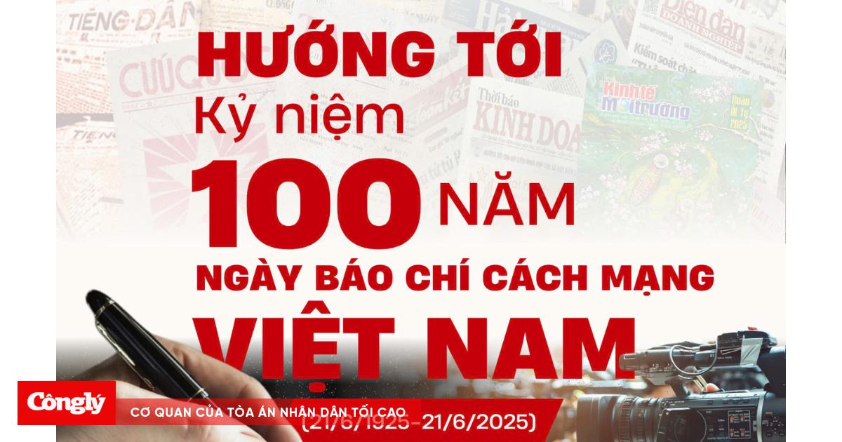 Kế hoạch tổ chức Lễ kỷ niệm 100 năm Ngày Báo chí cách mạng Việt Nam (21/6/1925 - 21/6/2025)