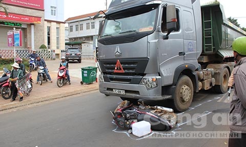 Tai nạn giao thông đường bộ Đắk Lắk tháng 01/2016 tăng so với tháng 12/2015