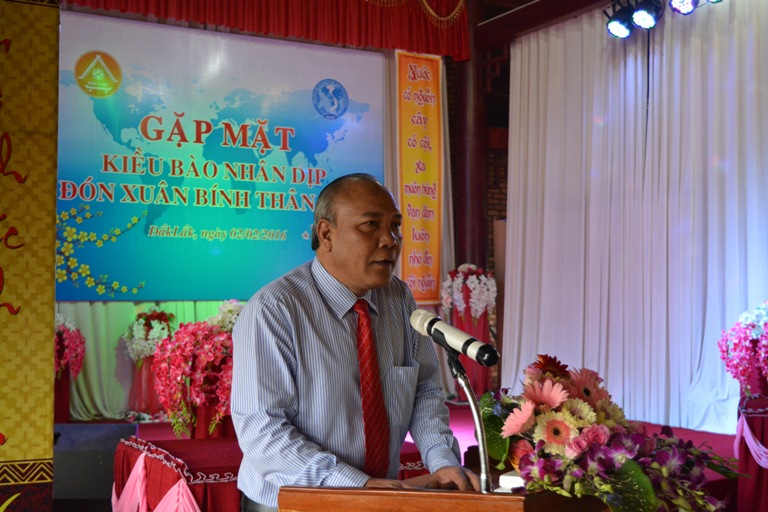 Gặp mặt kiều bào nhân dịp xuân Bính Thân 2016.