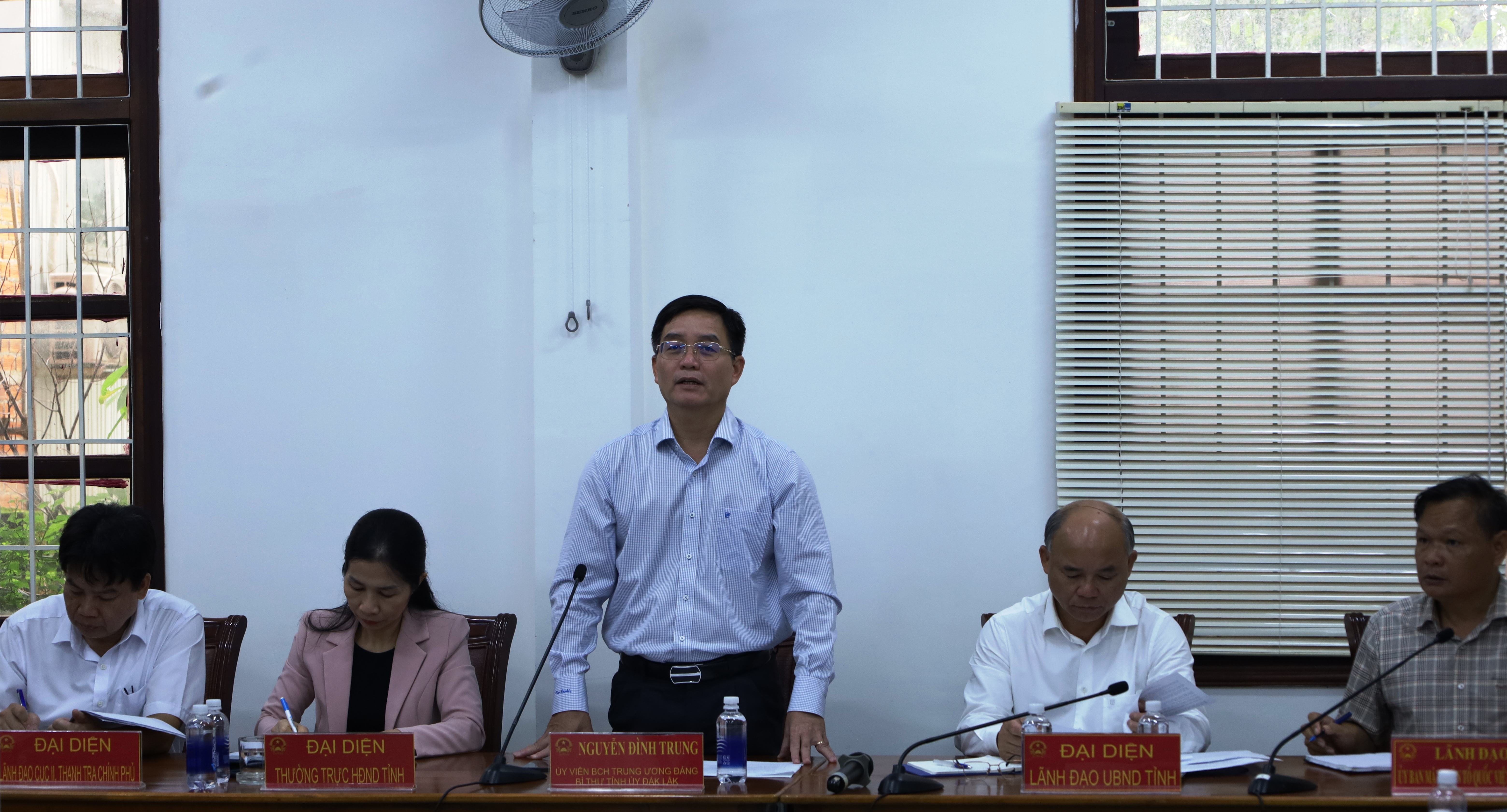 UBND tỉnh đối thoại với đại diện các hộ nhận khoán tại Công ty cổ phần cà phê Thắng Lợi