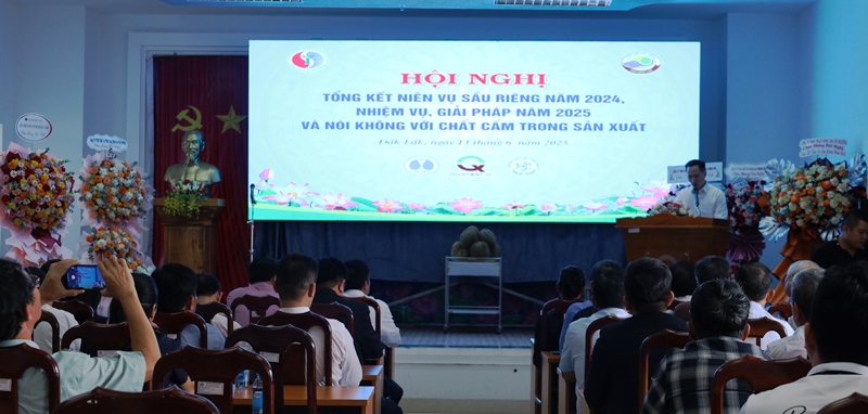 Đắk Lắk phát động phong trào “Chung tay xây dựng chuỗi sầu riêng xuất khẩu luồng xanh – Vì nền sầu riêng Việt an toàn và bền vững”