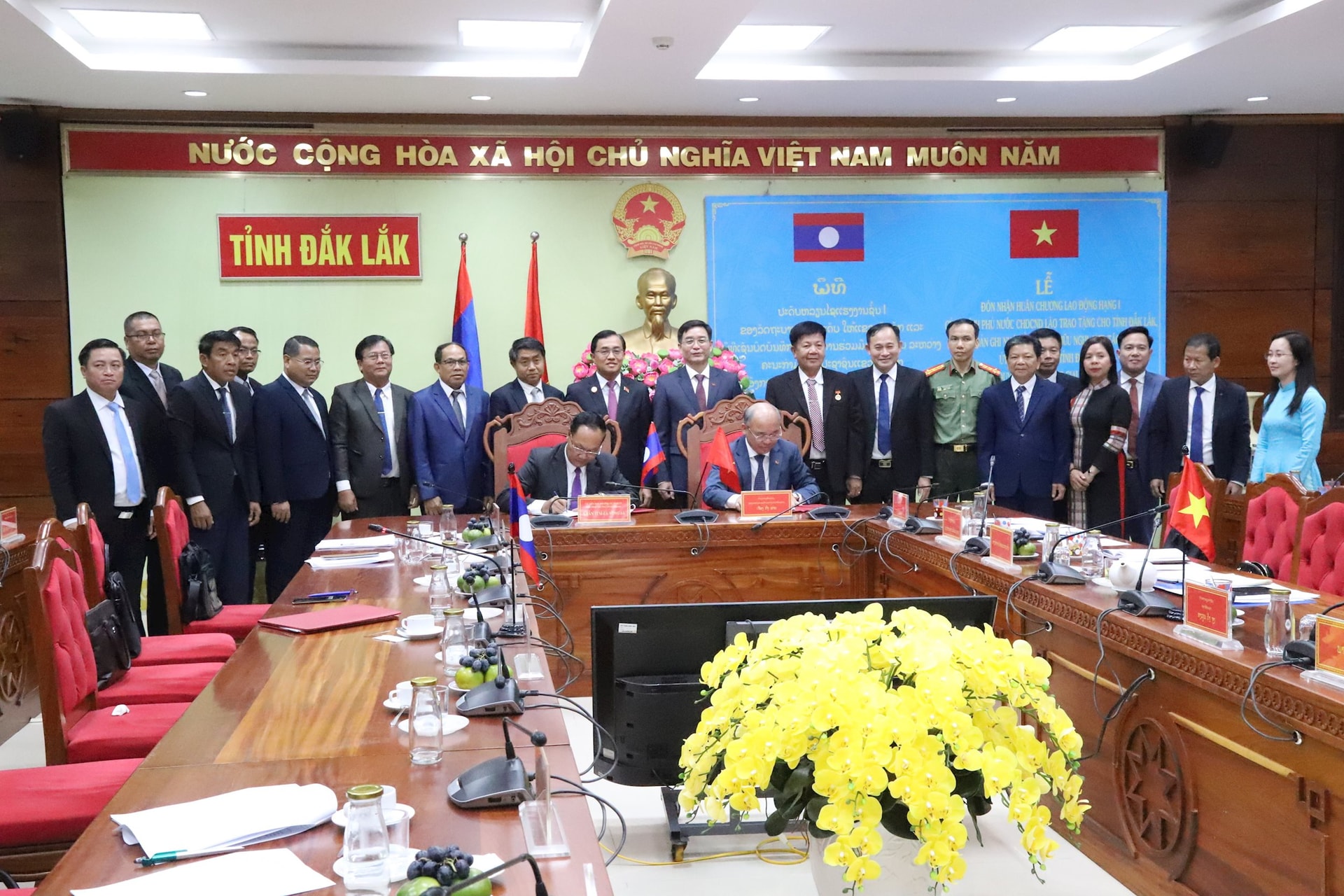 Triển khai thực hiện Bản ghi nhớ giữa UBND tỉnh Đắk Lắk và Chính quyền tỉnh Sekong (Lào)