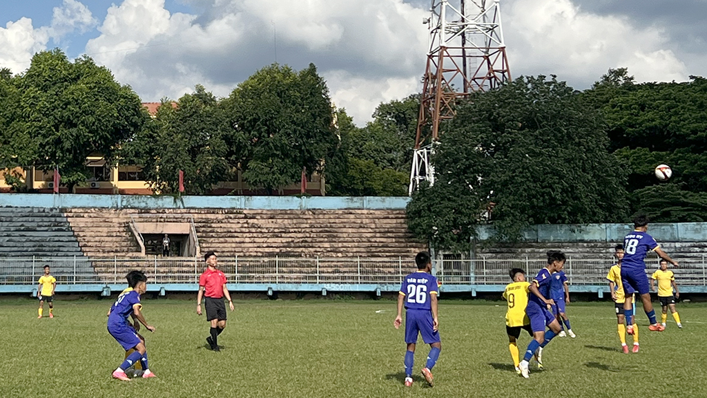 Giải bóng đá vô địch U15 quốc gia: Chủ nhà Đắk Lắk chia điểm với Quảng Ngãi