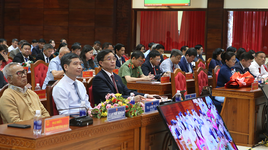 Khai mạc Kỳ họp thứ Nhất HĐND tỉnh Đắk Lắk khóa X, nhiệm kỳ 2021-2026