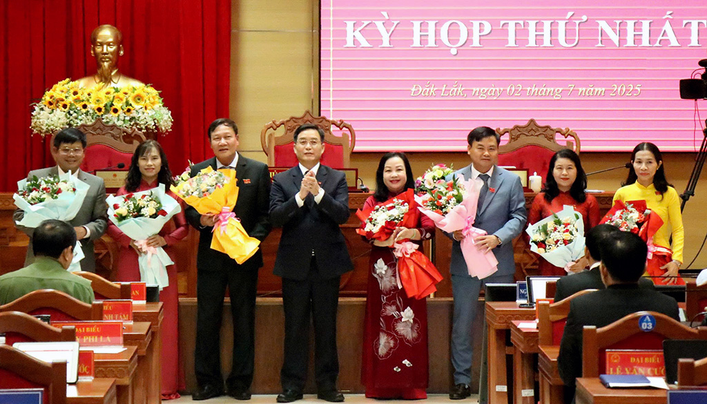 Kỳ họp thứ Nhất HĐND tỉnh Đắk Lắk khóa X xem xét, thông qua nhiều nội dung quan trọng