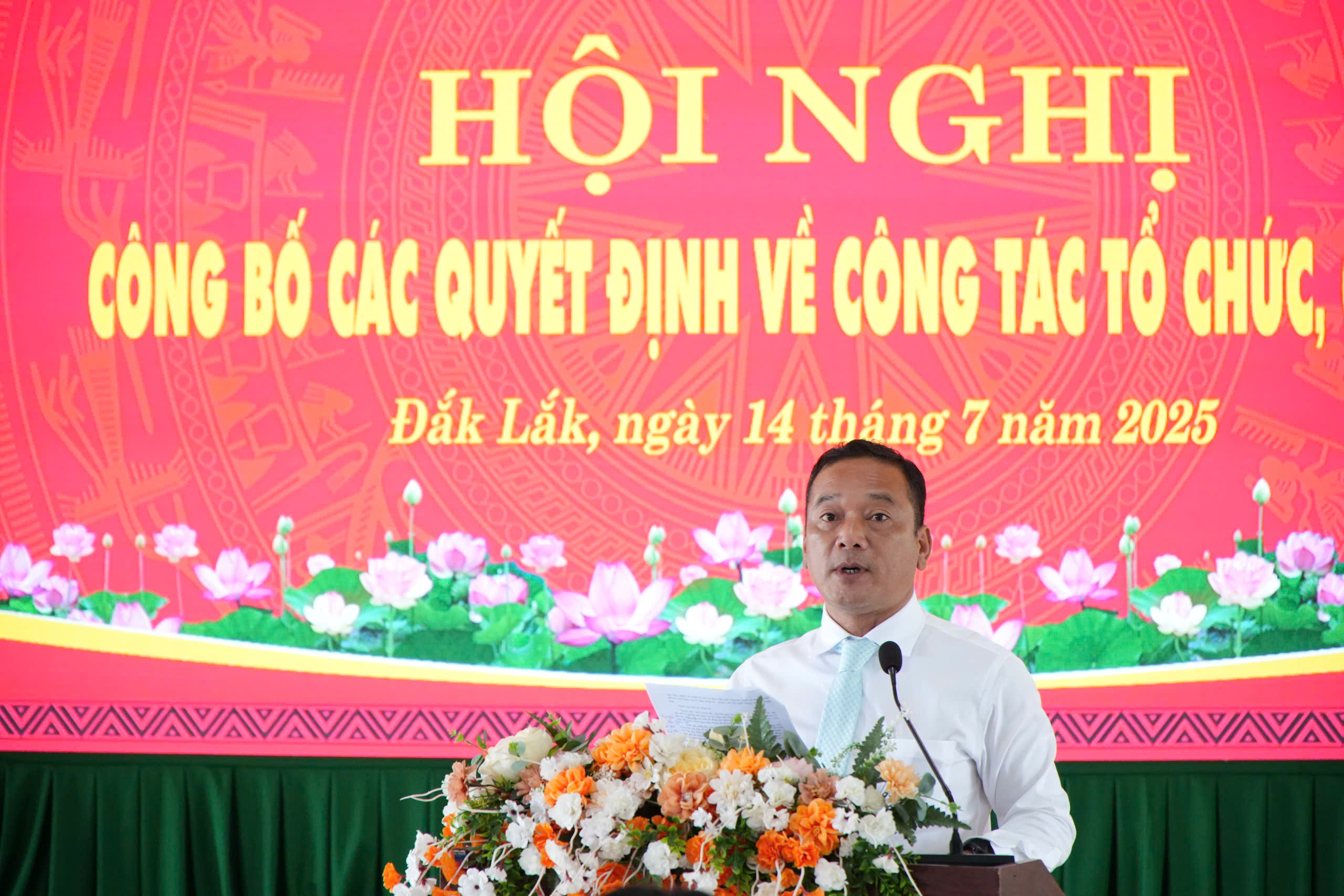 Ủy ban MTTQ Việt Nam tỉnh Đắk Lắk công bố lãnh đạo 13 ban, đơn vị trực thuộc