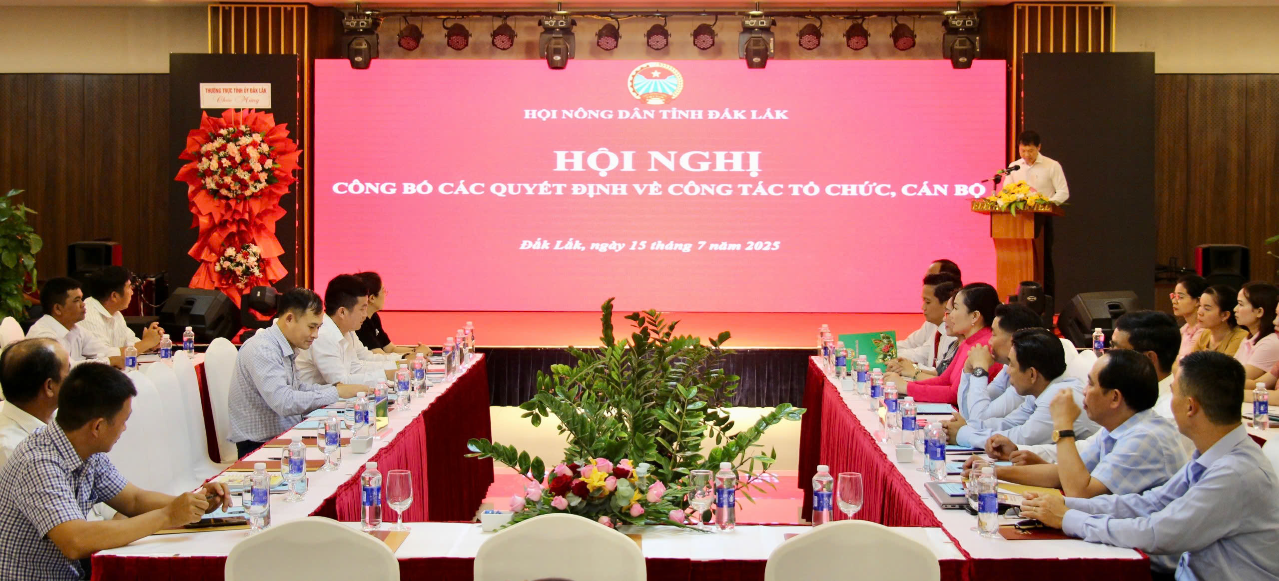 Hội Nông dân tỉnh công bố bổ nhiệm cán bộ, triển khai nhiệm vụ 6 tháng cuối năm 2025