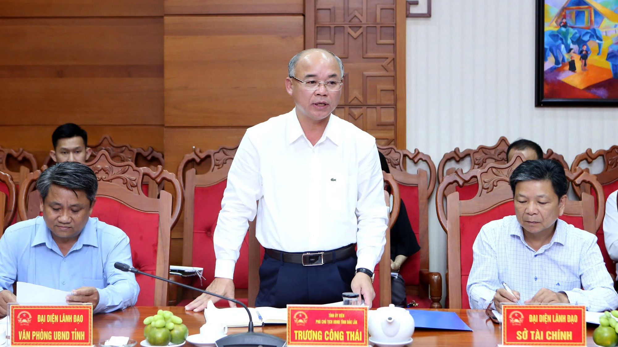 Đoàn công tác Bộ Ngoại giao đến thăm, làm việc tại Đắk Lắk