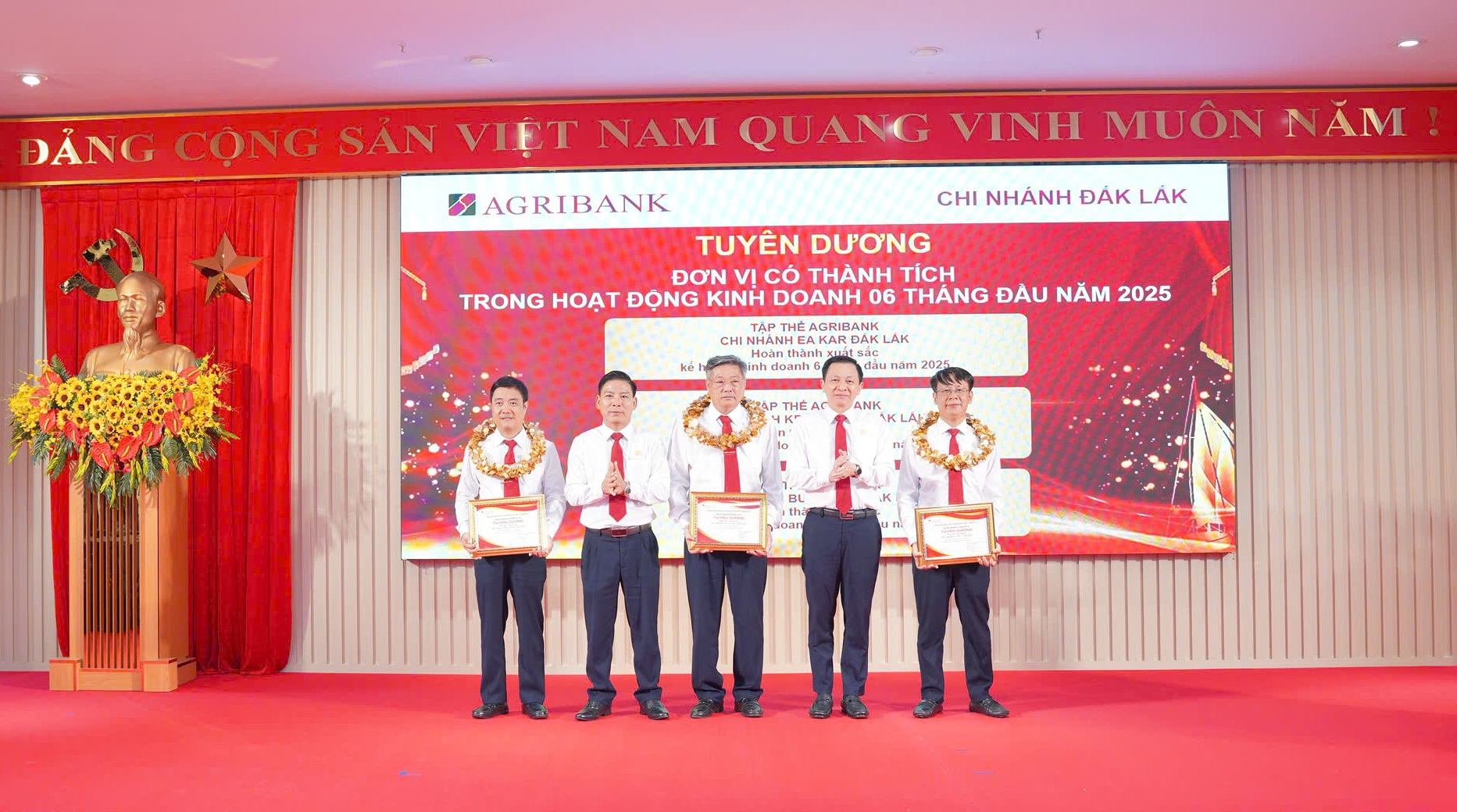 Agribank chi nhánh Đắk Lắk triển khai nhiệm vụ 6 tháng cuối năm 2025
