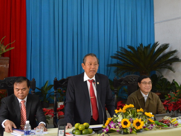 Chánh án Tòa án Nhân dân Tối cao làm việc tại Đắk Lắk