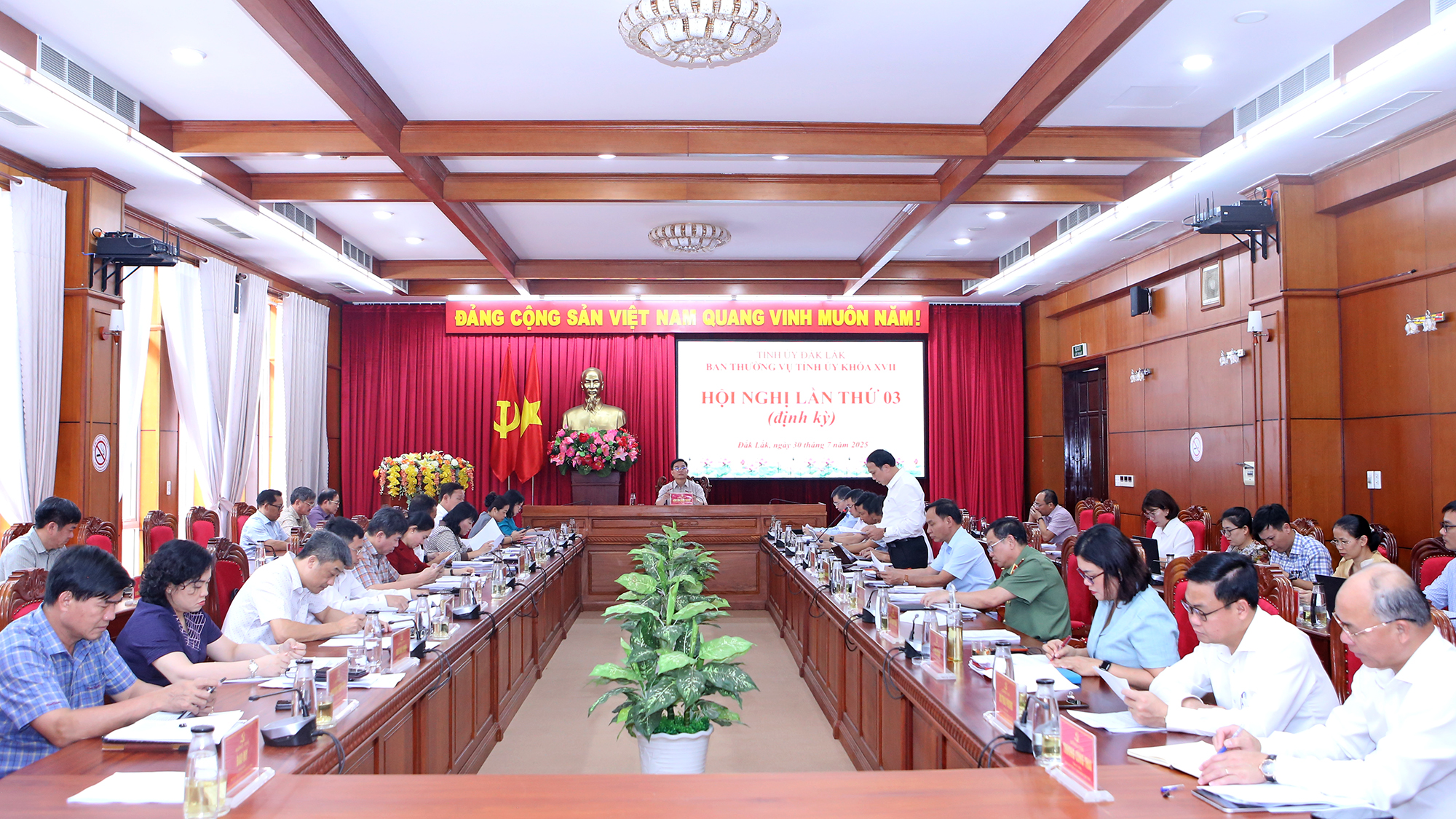 Hội nghị Ban Thường vụ Tỉnh ủy lần thứ 3 (định kỳ)