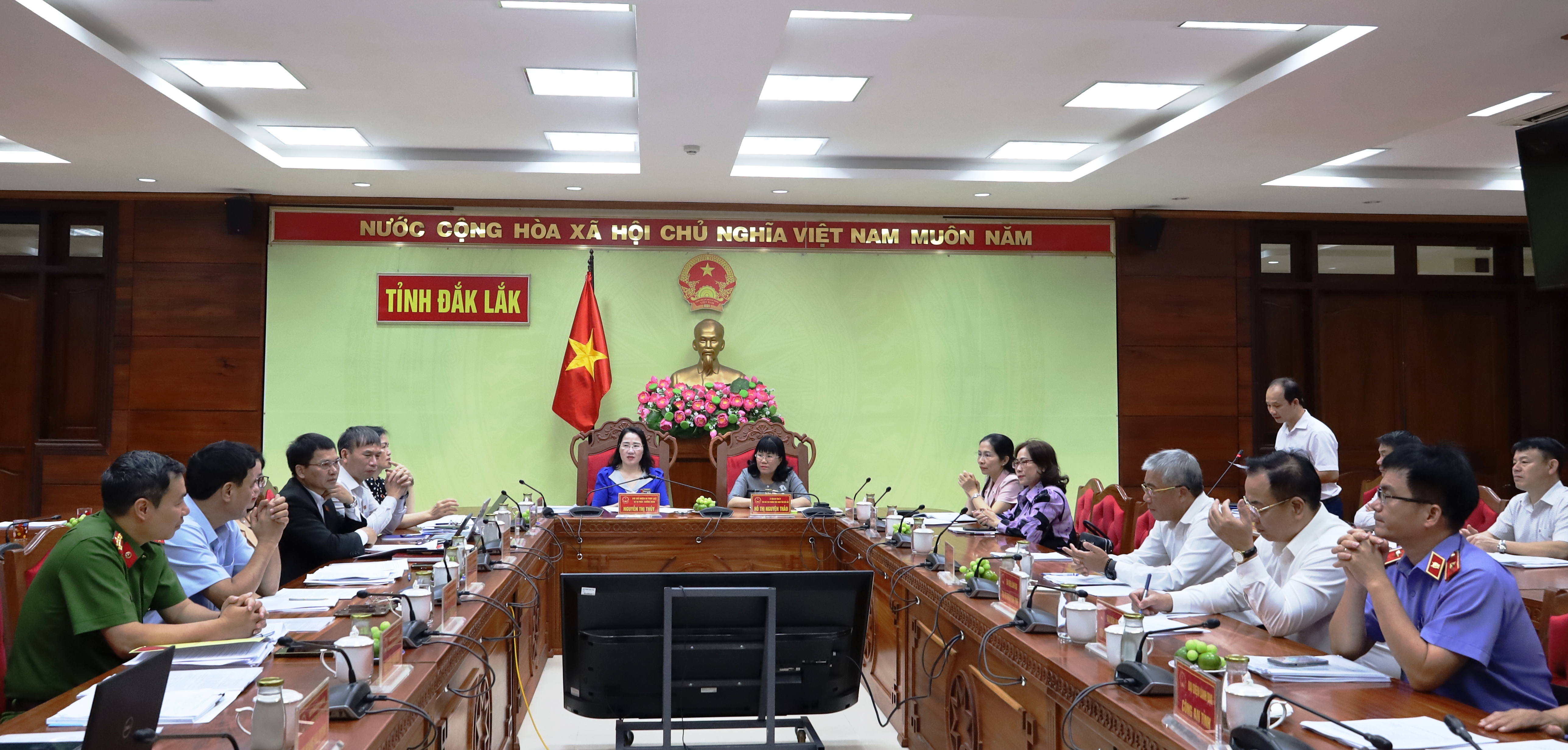 Ủy ban Pháp luật và Tư pháp của Quốc hội làm việc với UBND tỉnh