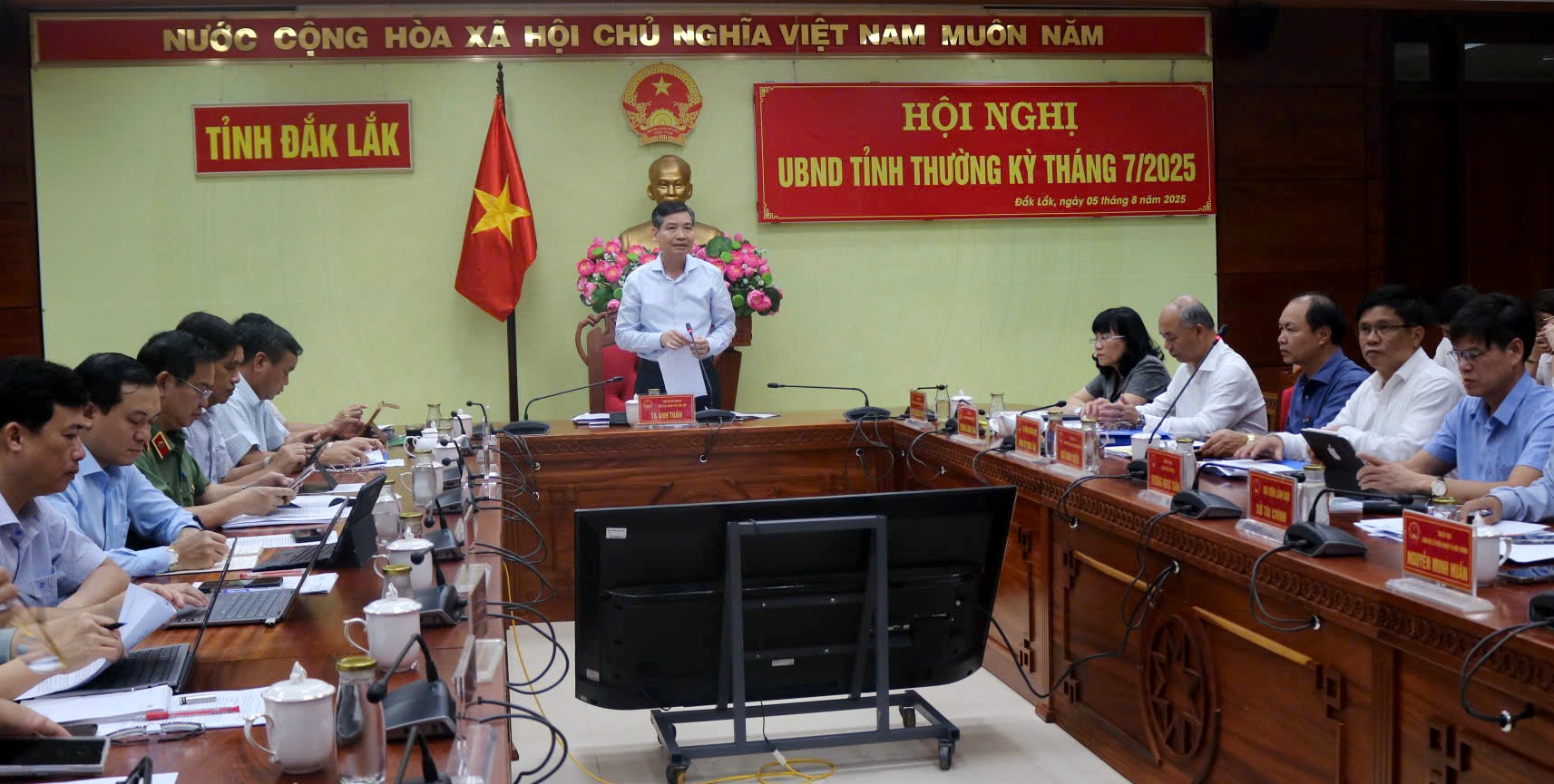 Hội nghị UBND tỉnh thường kỳ tháng 7/2025