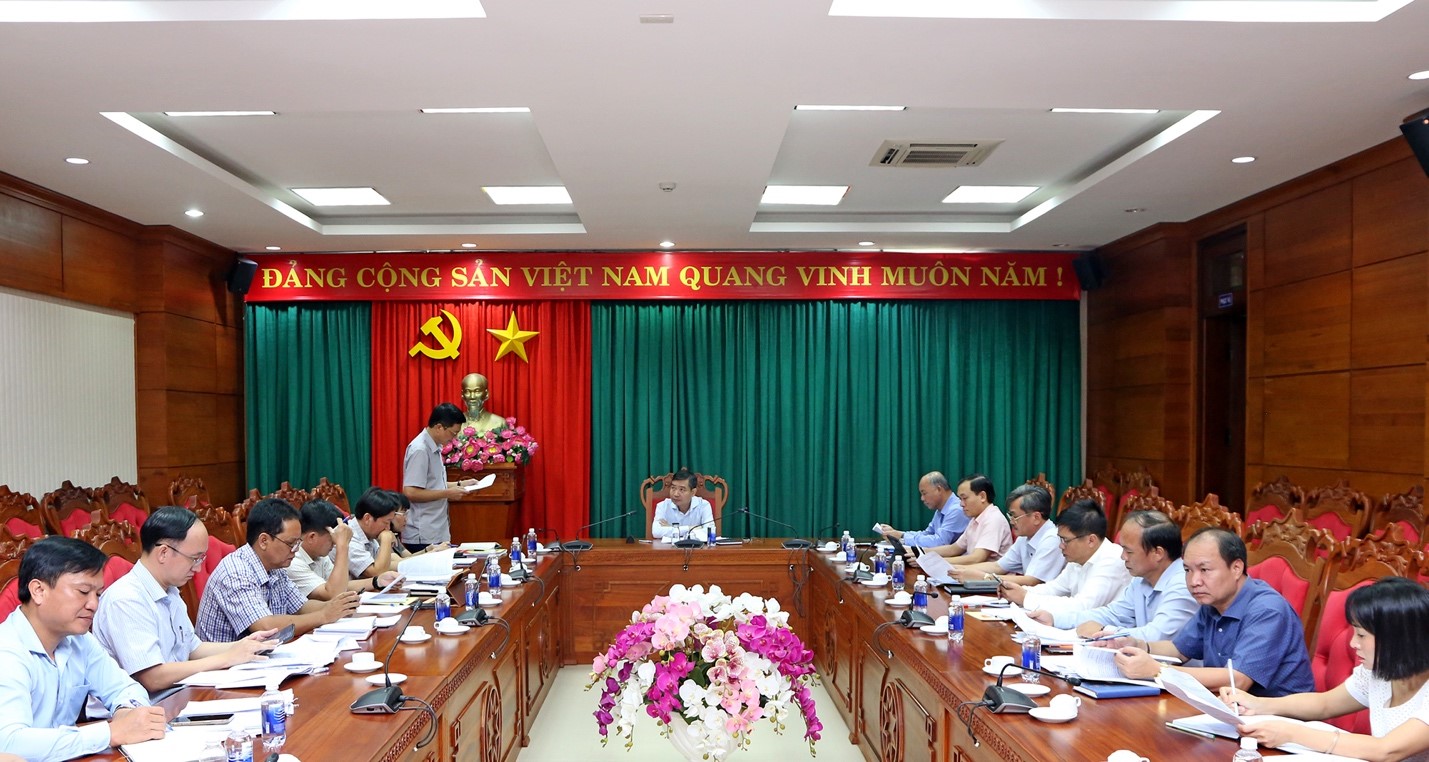 Review of Preparations for the First Congress of the Provincial Party Committee of the People's Committee for the Term 2025 – 2030.