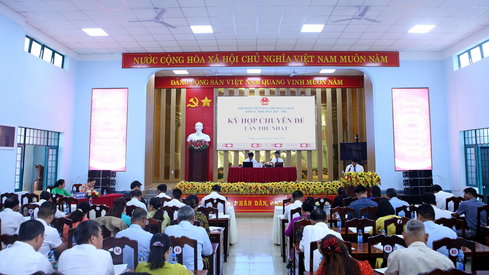 HĐND phường Ea Kao tổ chức Kỳ họp chuyên đề lần thứ Nhất, khóa I, nhiệm kỳ 2021 – 2026