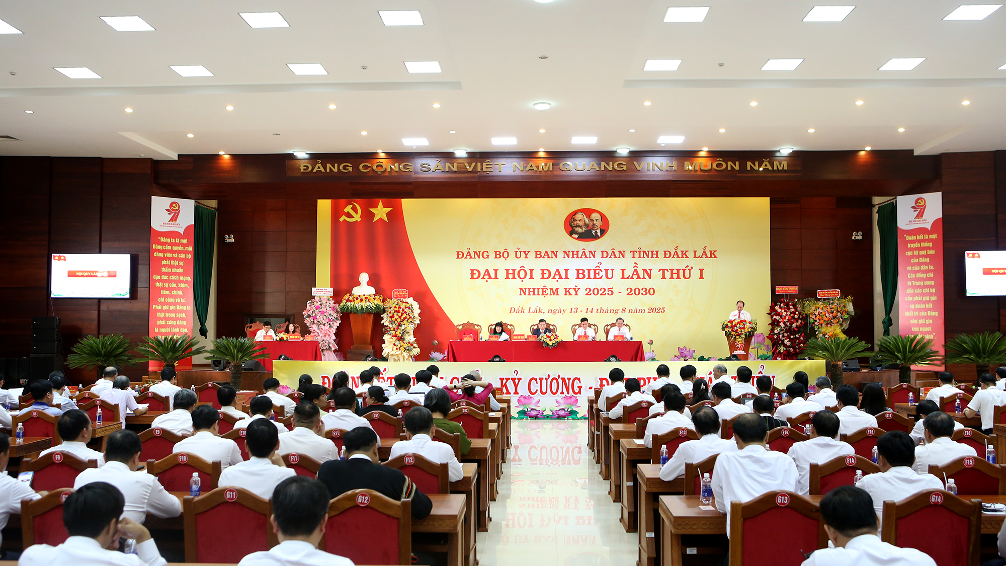 Phiên trù bị Đại hội đại biểu Đảng bộ UBND tỉnh Đắk Lắk lần thứ I, nhiệm kỳ 2025 - 2030