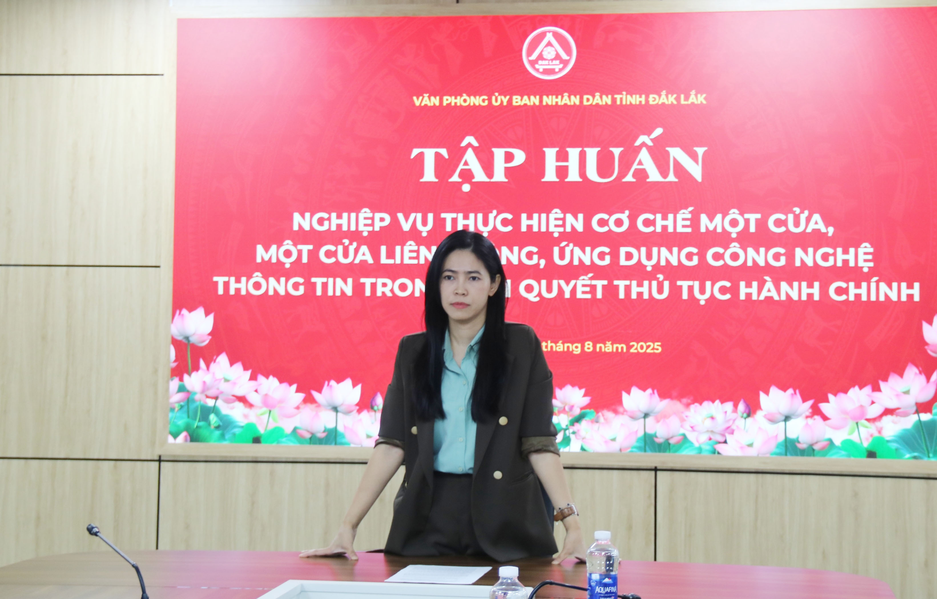 Tập huấn cơ chế một cửa, ứng dụng CNTT trong giải quyết thủ tục hành chính
