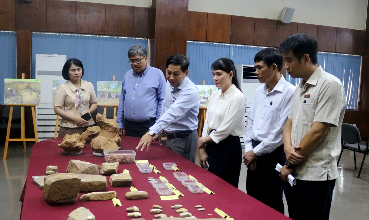 Tiếp tục thu được gần 1.220 di vật tại Di chỉ khảo cổ học Thác Hai