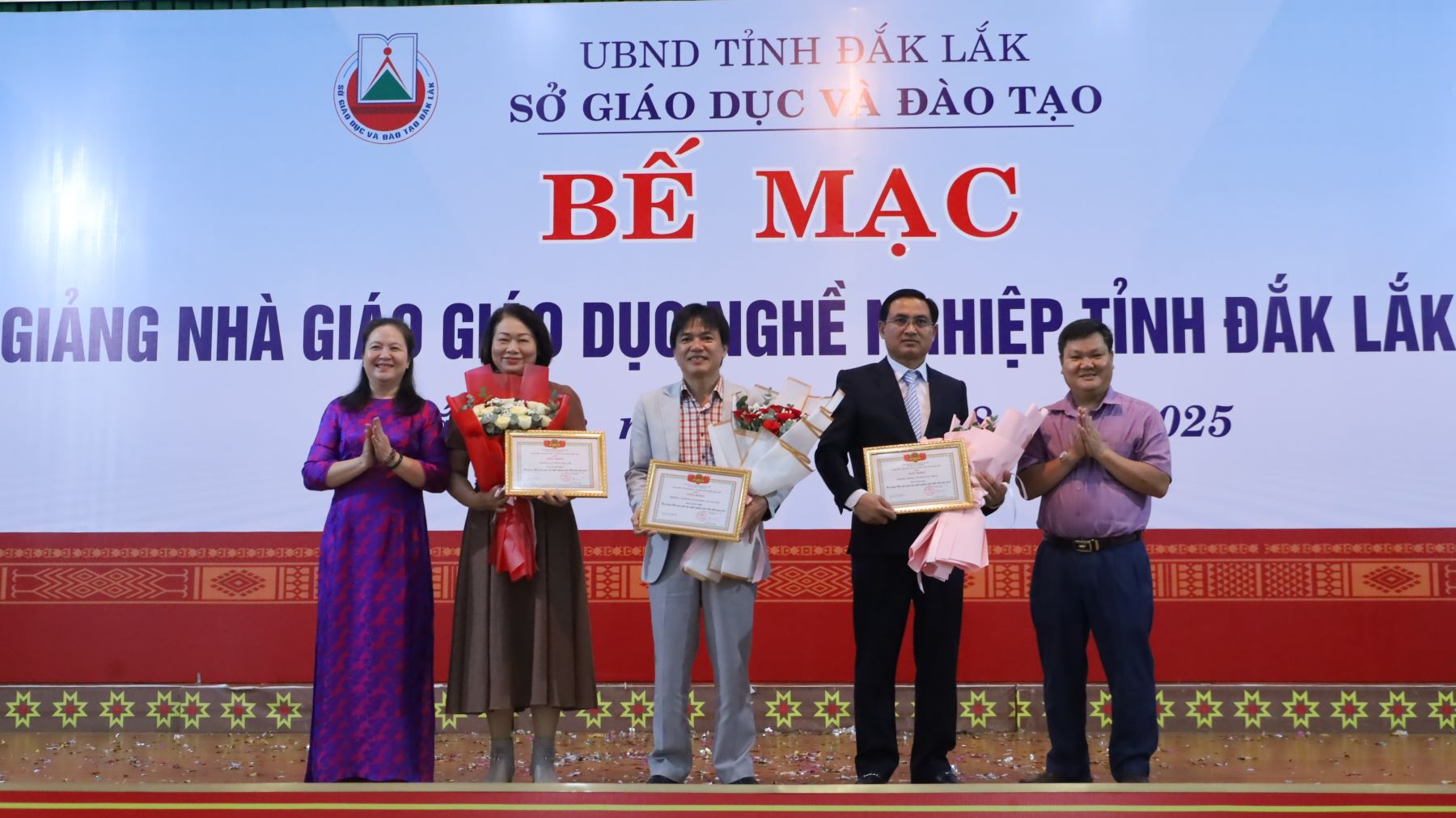 Bế mạc Hội giảng Nhà giáo giáo dục nghề nghiệp tỉnh Đắk Lắk năm 2025