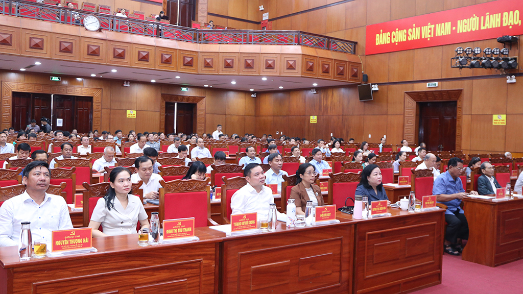 Hội nghị quán triệt, triển khai thực hiện 4 Nghị quyết của Bộ Chính trị