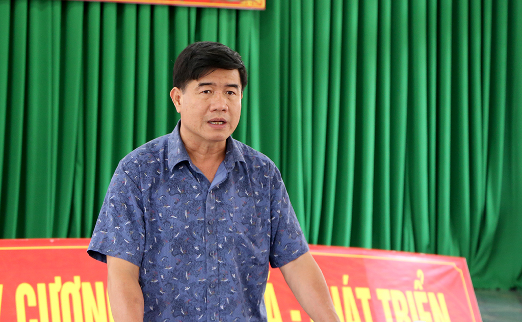 UBND tỉnh làm việc với UBND xã Nam Ka về tình hình vận hành của chính quyền địa phương 2 cấp