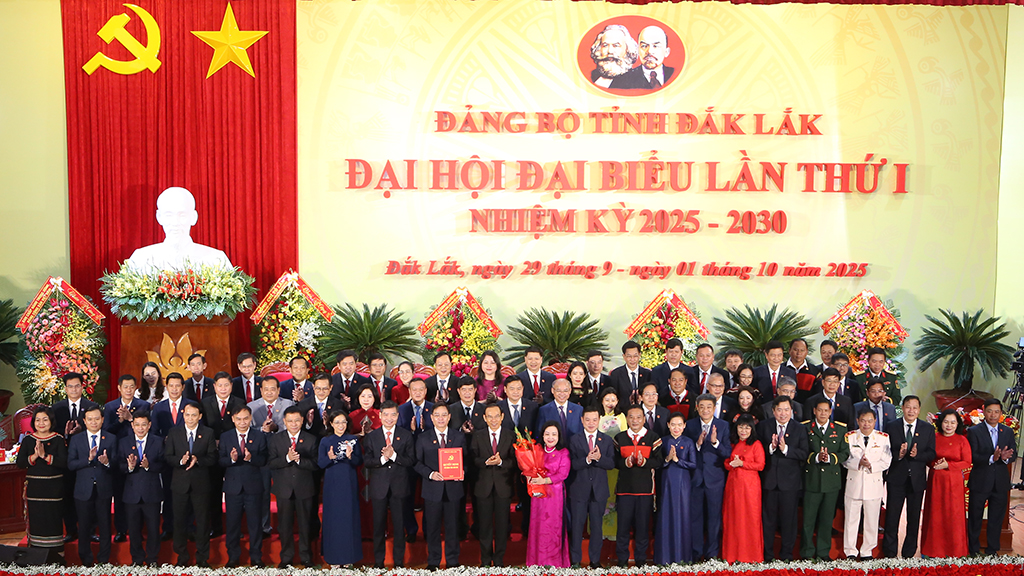 Đồng chí Nguyễn Đình Trung giữ chức Bí thư Tỉnh ủy Đắk Lắk nhiệm kỳ 2025 – 2030