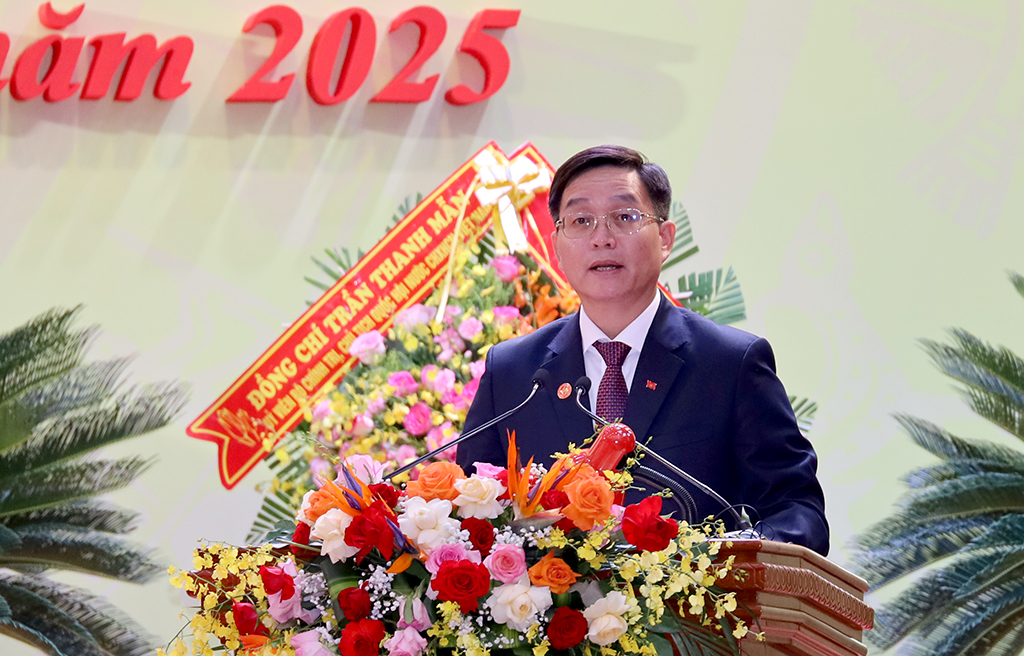 Phát biểu khai mạc của Bí thư Tỉnh ủy Nguyễn Đình Trung tại Đại hội đại biểu Đảng bộ tỉnh Đắk Lắk  lần thứ I, nhiệm kỳ 2025-2030