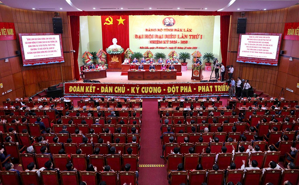 Solemn Opening of the first Dak Lak Provincial Party Congress, Term 2025 - 2030