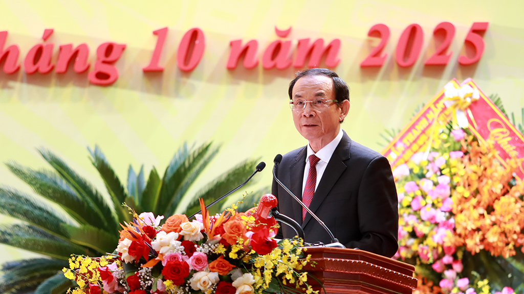 Phát biểu của đồng chí Nguyễn Văn Nên - Ủy viên Bộ Chính trị, Thường trực Tiểu ban Văn kiện Đại hội XIV của Đảng tại Đại hội đại biểu Đảng bộ tỉnh Đắk Lắk lần thứ I, nhiệm kỳ 2025 - 2030