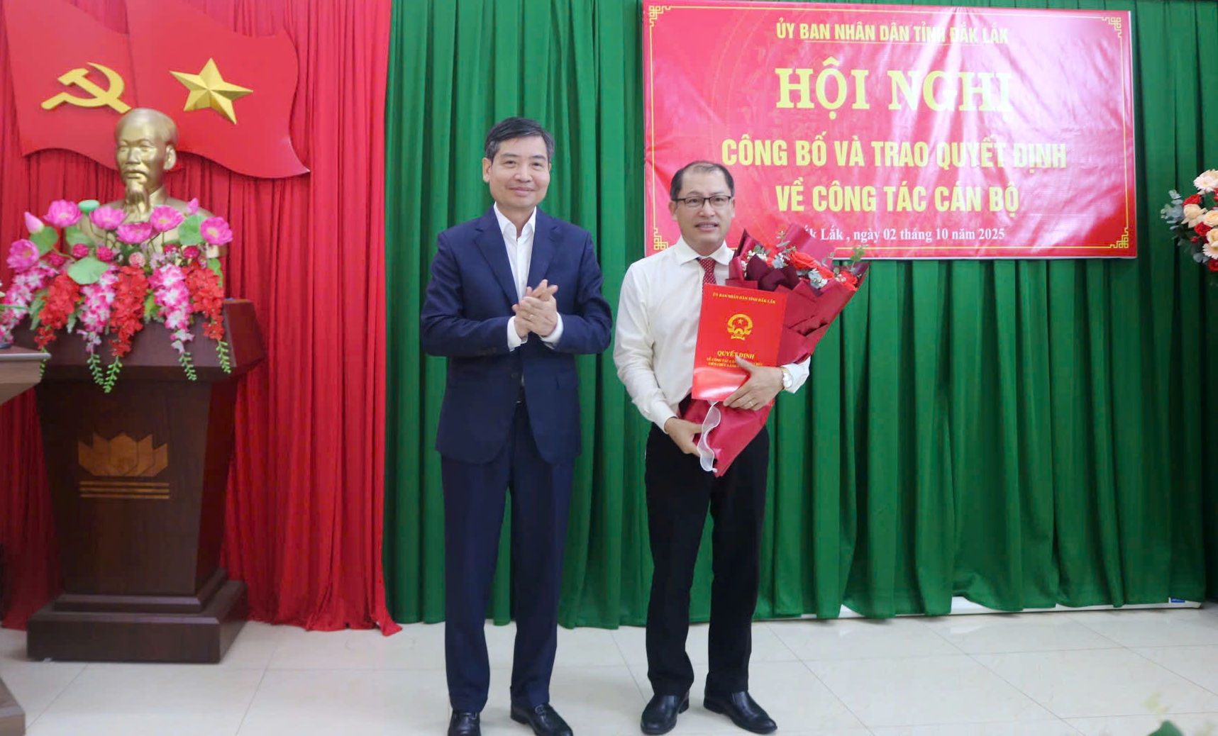 Ban Quản lý Dự án đầu tư xây dựng công trình Giao thông và Nông nghiệp phát triển nông thôn tỉnh có tân giám đốc