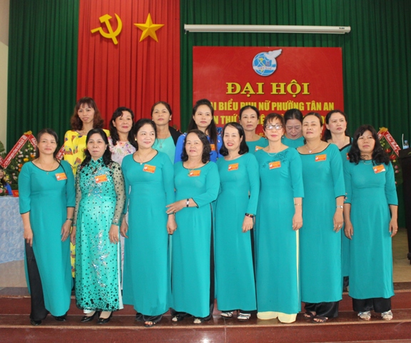 Đại hội đại biểu phụ nữ phường Tân An lần thứ V nhiệm kỳ 2016 - 2021.