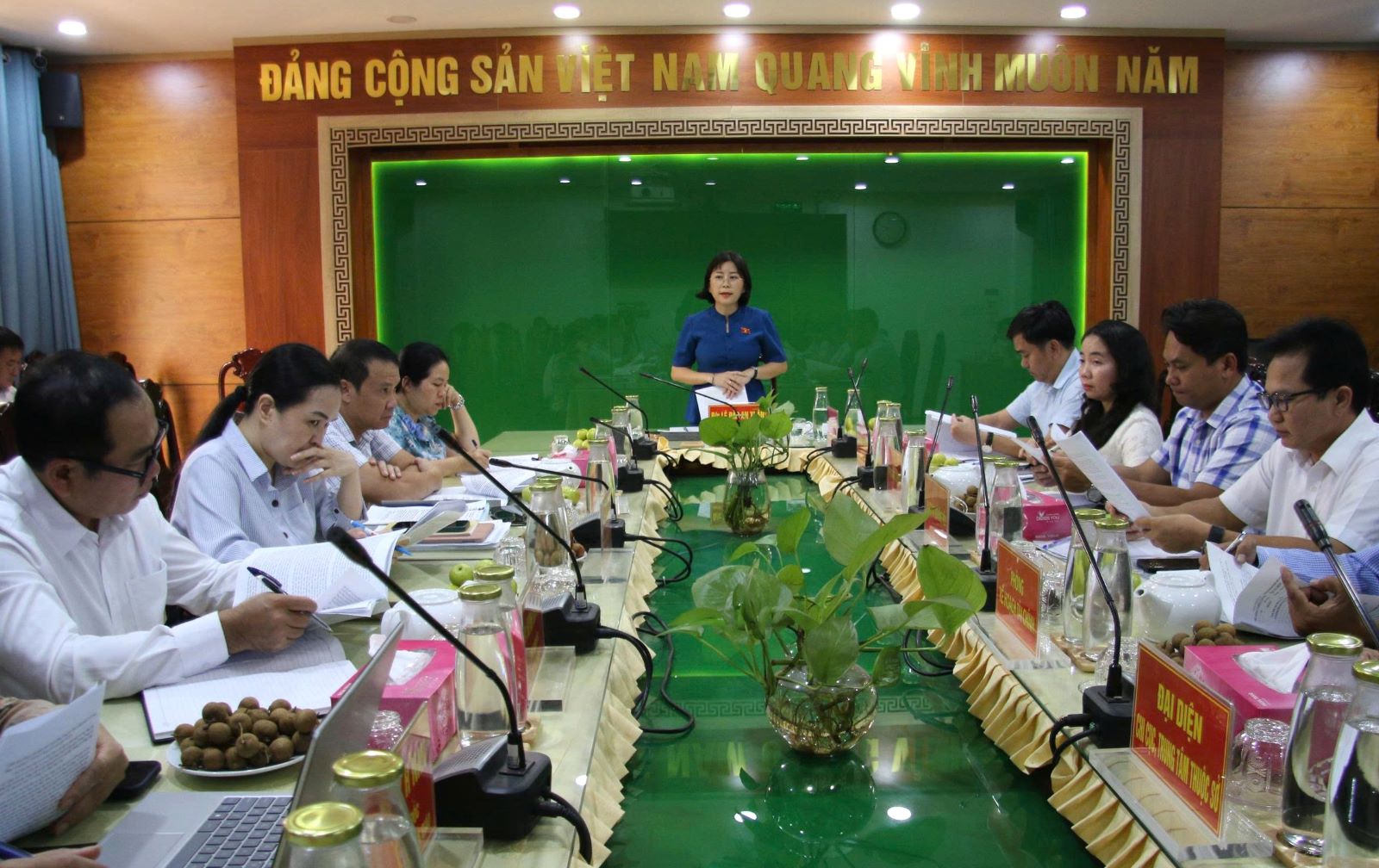 Đoàn đại biểu Quốc hội tỉnh Đắk Lắk khảo sát việc thực hiện các chương trình mục tiêu quốc gia tại Sở Nông nghiệp và Môi trường