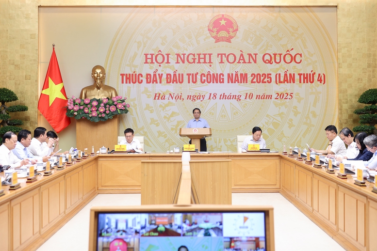 Hội nghị trực tuyến toàn quốc lần thứ 4 về thúc đẩy đầu tư công năm 2025
