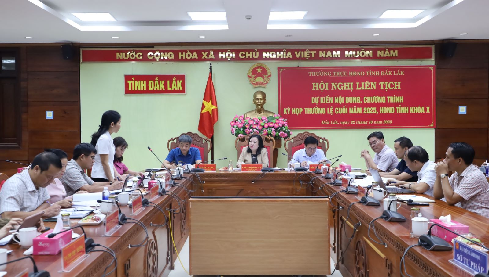 Thường trực HĐND tỉnh Đắk Lắk triển khai nhiệm vụ công tác tháng 11/2025