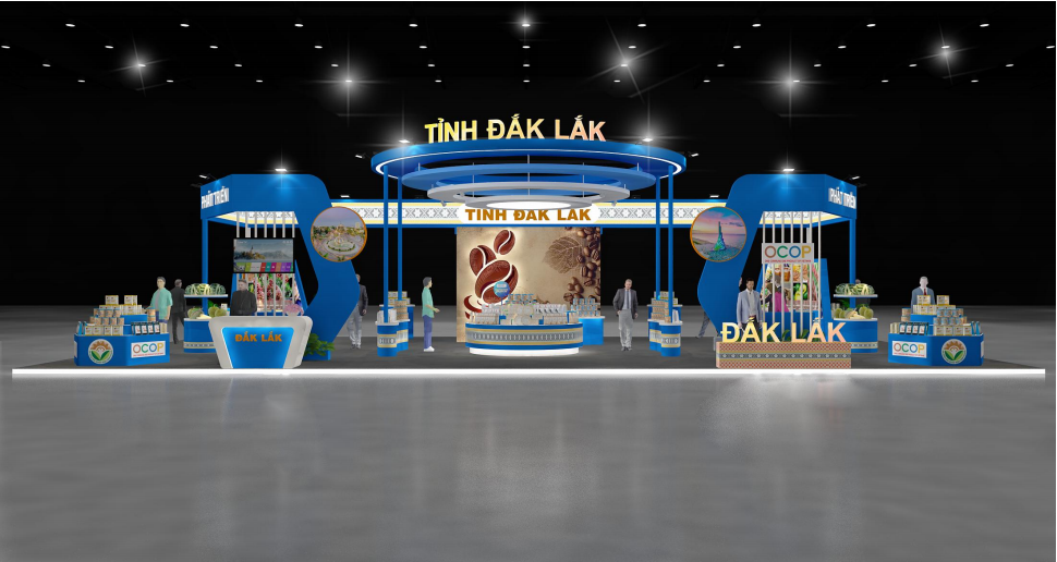 50 doanh nghiệp Đắk Lắk tham gia quảng bá sản phẩm tại Hội Chợ Mùa Thu 2025