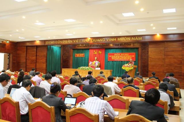 UBND tỉnh yêu cầu các Sở, ngành, địa phương cần phải chống hạn cho cây trồng và thu thuế đạt ít nhất 30% trong quý I năm 2016.