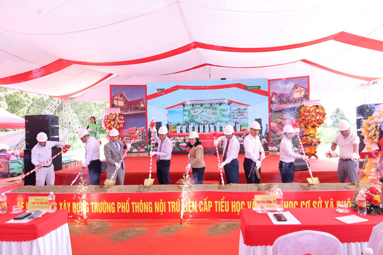 Lễ khởi công Trường Phổ thông nội trú liên cấp Tiểu học và Trung học cơ sở  xã Buôn Đôn