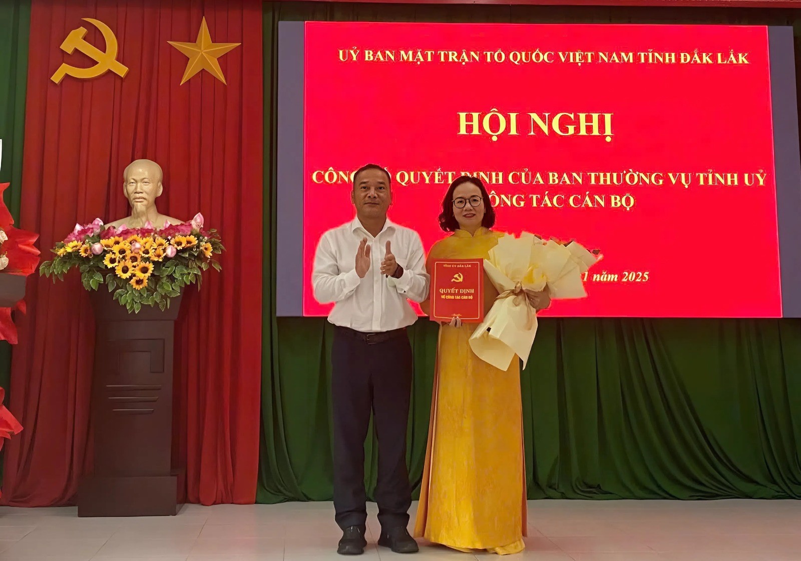 Đồng chí Nguyễn Thị Hồng Thái được bầu giữ chức Chủ tịch Hội Liên hiệp Phụ nữ tỉnh Đắk Lắk