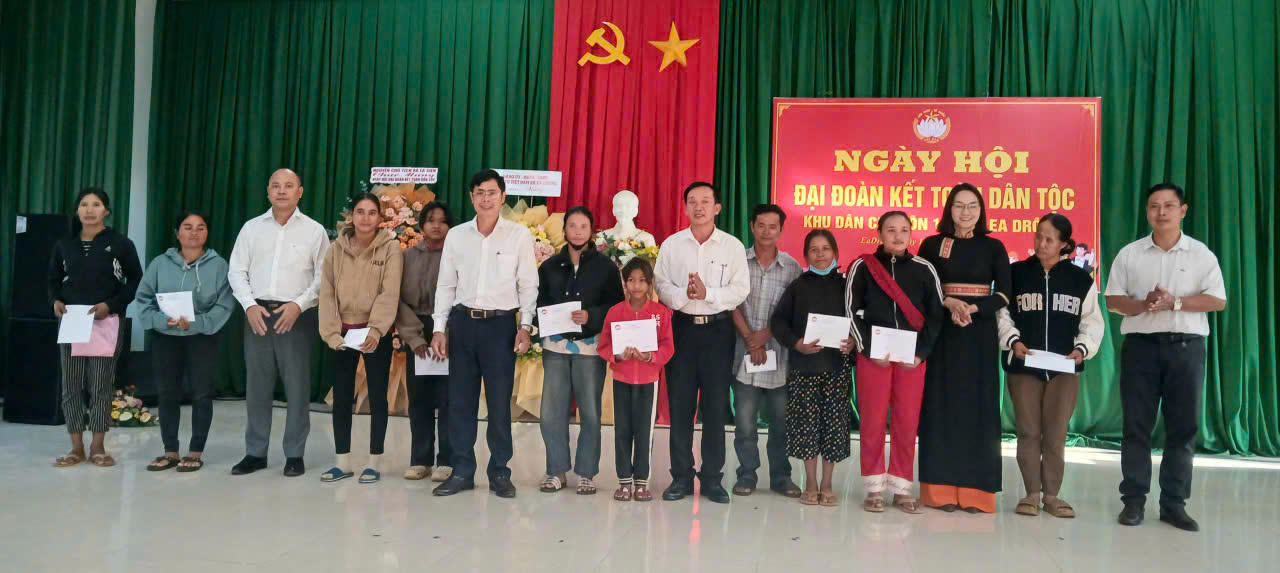 Lan tỏa tinh thần đoàn kết ở thôn 1A qua Ngày hội Đại đoàn kết toàn dân tộc 2025