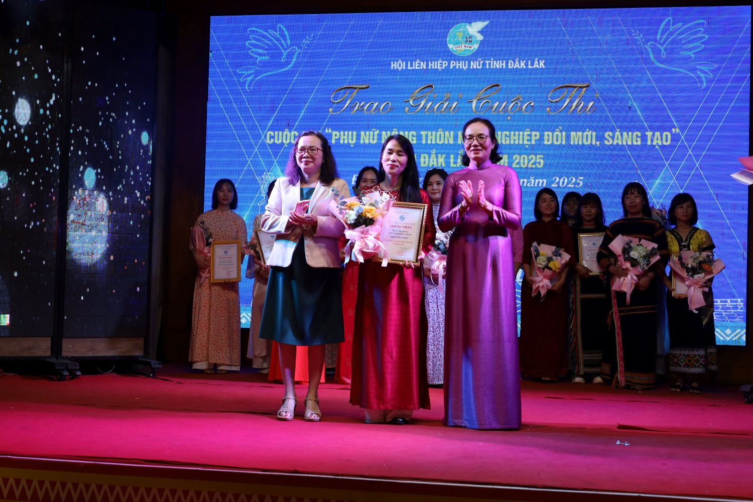 Thí sinh Lê Thị Phương đạt giải Nhất Cuộc thi Phụ nữ nông thôn khởi nghiệp đổi mới, sáng tạo tỉnh Đắk Lắk năm 2025