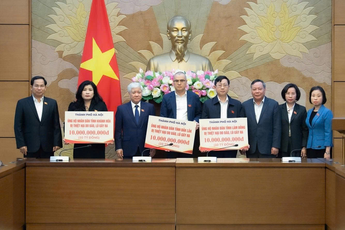 Thành phố Hà Nội hỗ trợ Đắk Lắk 10 tỷ đồng khắc phục hậu quả mưa lũ