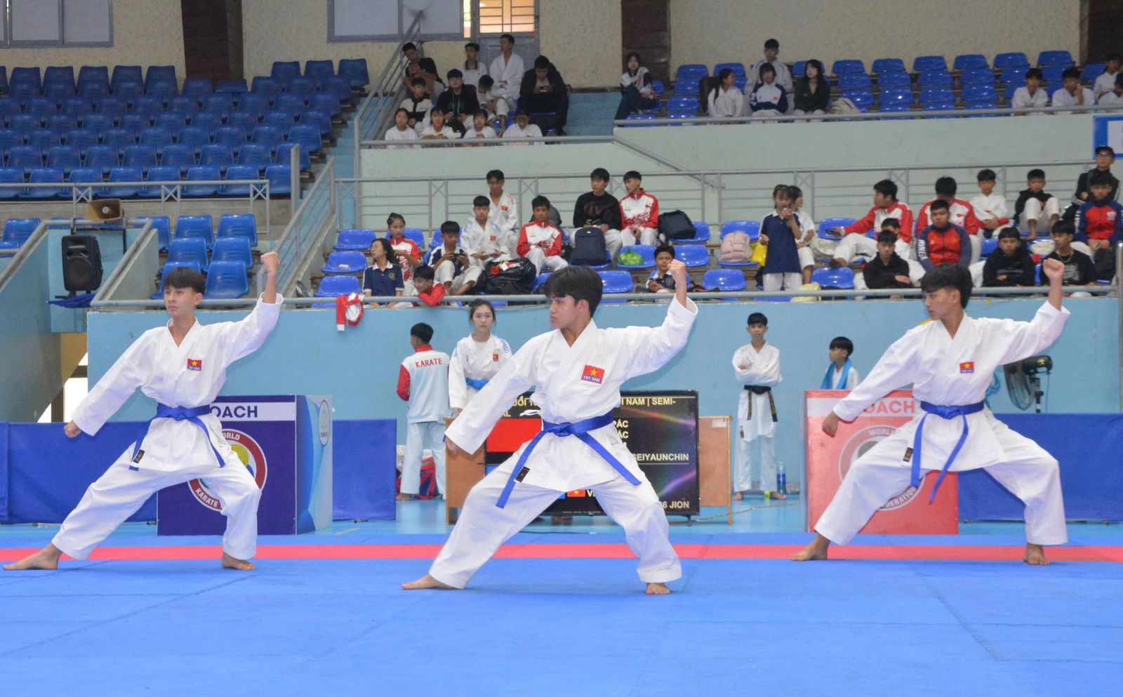 Khai mạc Giải vô địch Karate trong chương trình Đại hội Thể dục thể thao tỉnh Đắk Lắk lần thứ I, năm 2025-2026
