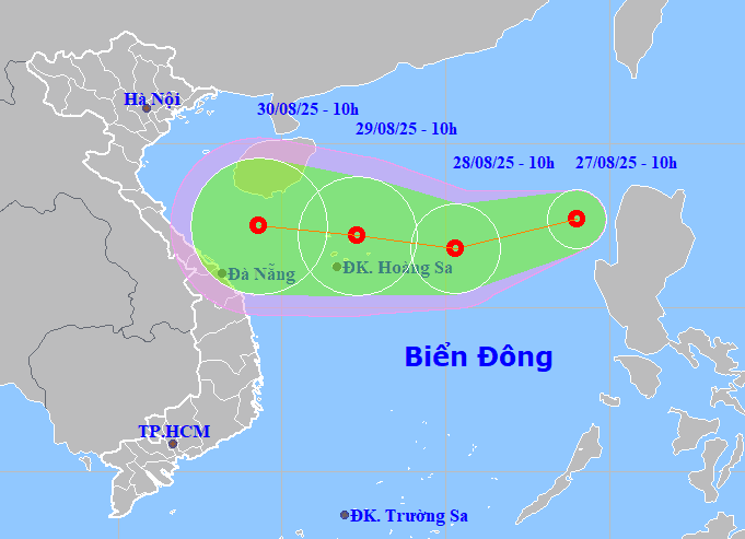 Chủ động ứng phó với áp thấp nhiệt đới trên biển Đông